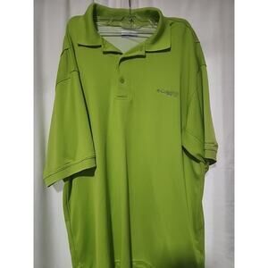 Columbia PFG shirt Vented Lime Color Size Large